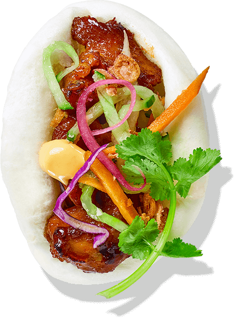 BBQ Chicken Bao