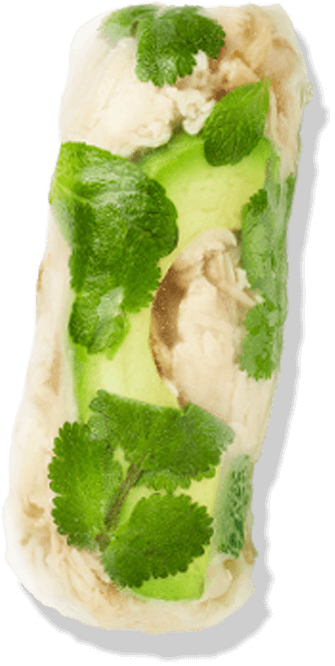 Poached Chicken Breast & Avo Fresh Rolls