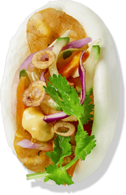 Crispy Prawn Bao