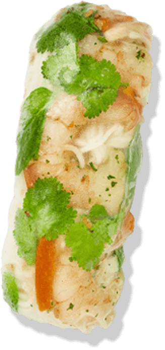 Garlic Prawn Fresh Rolls