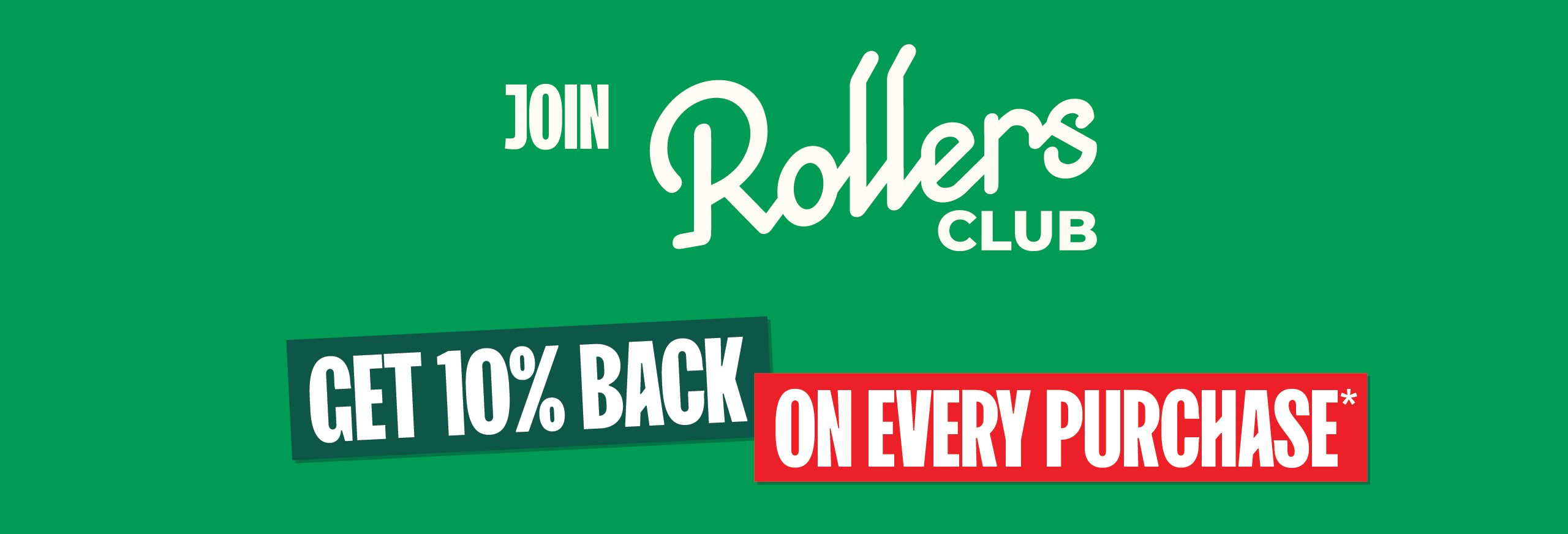 Rollers club web banner