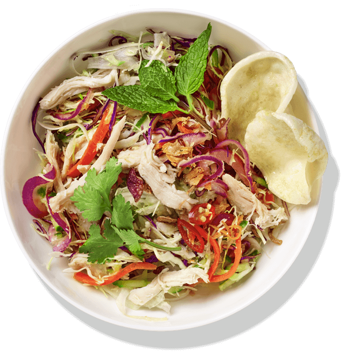 Poached Chicken Breast Gỏi
