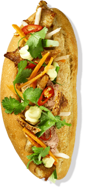 Roast Pork & Crackling Bánh Mì