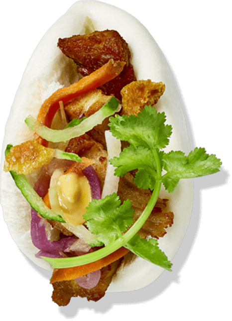Roast Pork & Crackling Bao