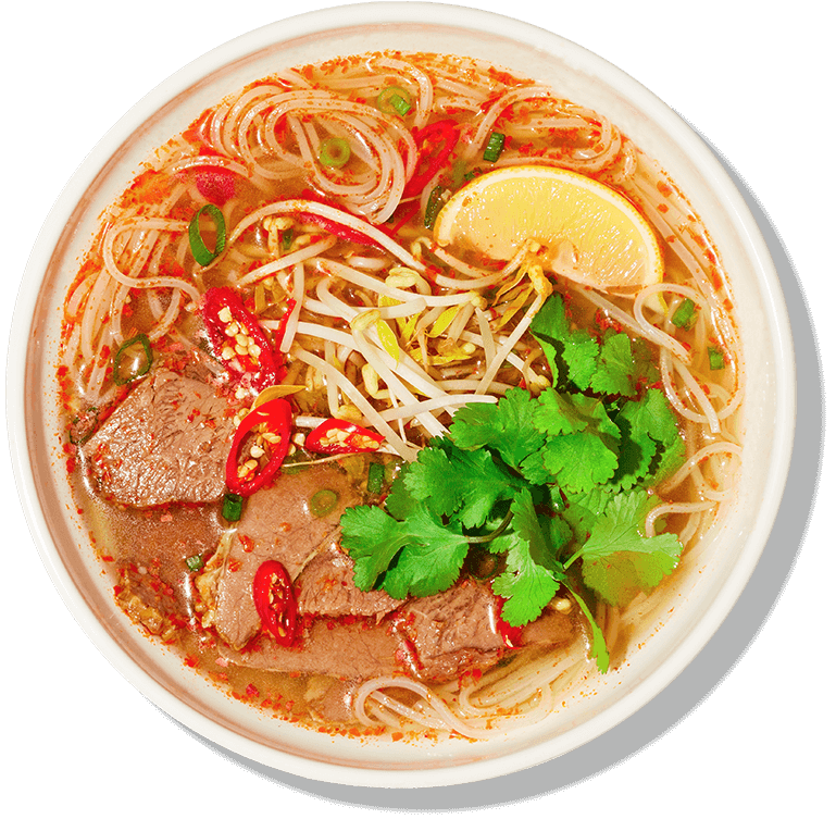 Spicy Beef BBH Noodle Soup