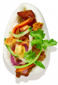 Roast Pork Belly & Crackling Bao